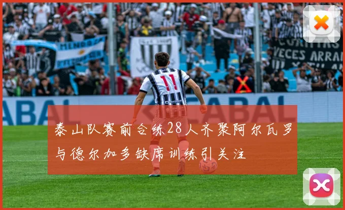 泰山队赛前合练28人齐聚阿尔瓦罗与德尔加多缺席训练引关注